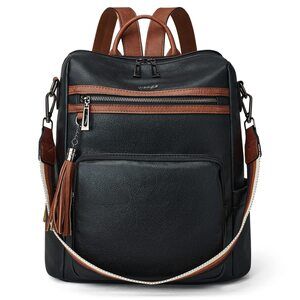 5142 Leather Backpack Purse Fashion Tassel Shoulder Bags Designer Large